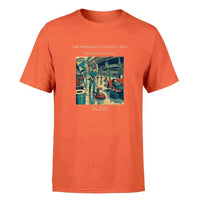 Thumbnail for VINTAGE G4378 - The Midnight Cleaning Crew - Premium T-Shirt design on orange premium t shirt