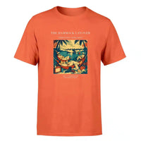 Thumbnail for VINTAGE G4408 - The Hammock Layover - Premium T-Shirt design on orange premium t shirt