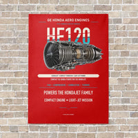 Thumbnail for HF120 vertical canvas print - no frame - red background