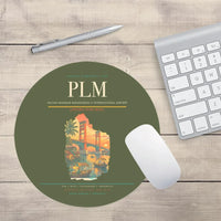 Thumbnail for Sultan Mahmud Badaruddin II International Airport (PLM) design on green army round mouse pad
