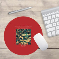 Thumbnail for VINTAGE G4269 - The Swallows In The Rafters - Designed Mouse Pads design on red round