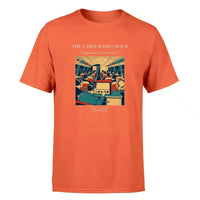 Thumbnail for VINTAGE G4229 - The Cabin Radio Hour - Premium T-Shirt design on orange premium t shirt