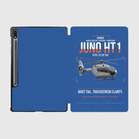 Thumbnail for Airbus H135 Juno HT1 design on blue samsung tablet tablet case