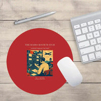 Thumbnail for VINTAGE G4514 - The Radio Room Watch - Designed Mouse Pads design on red round