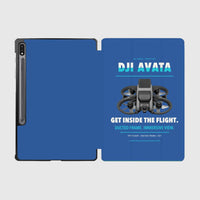 Thumbnail for DJI Avata design on blue samsung tablet tablet case