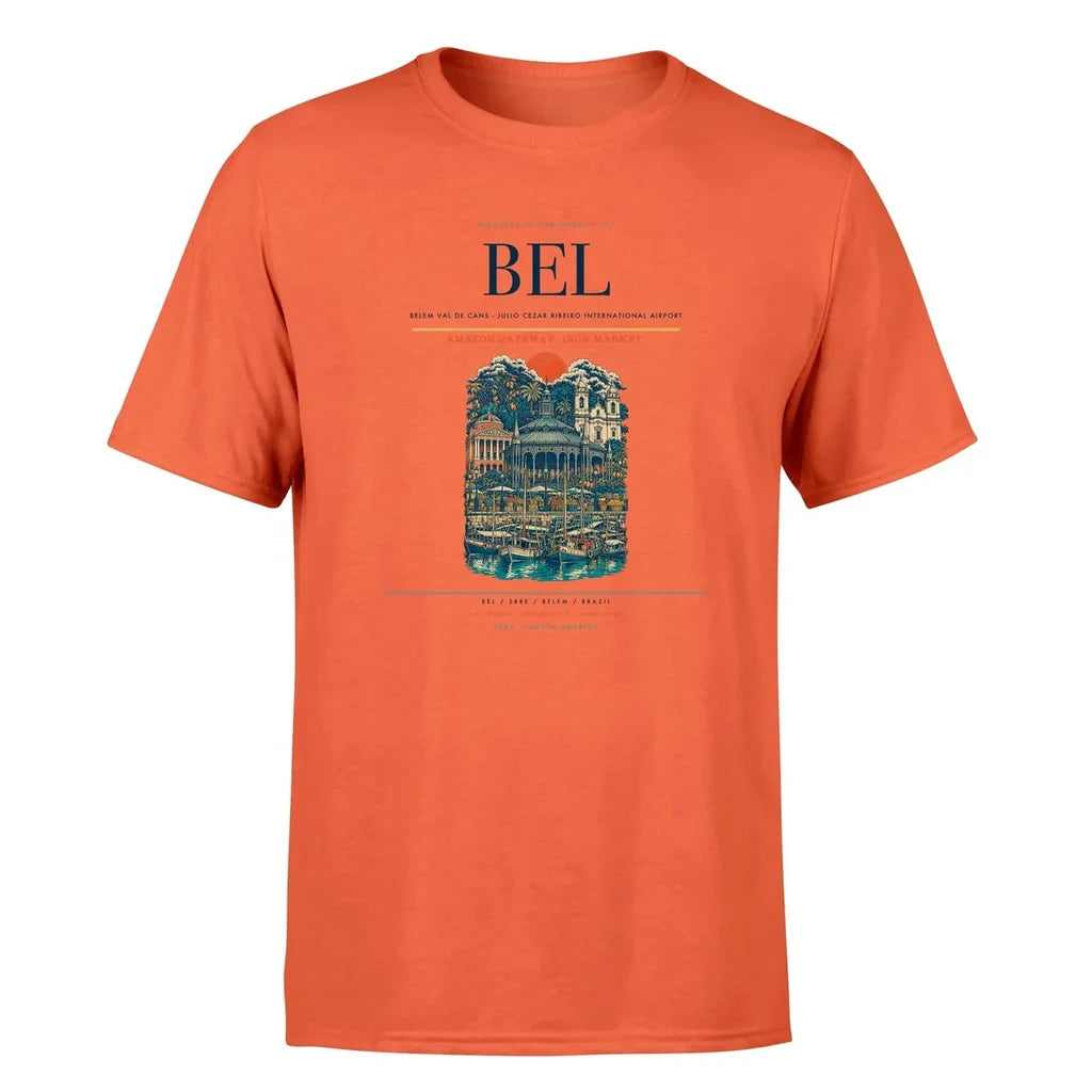 Belem Airport (BEL) Premium T-Shirt Orange