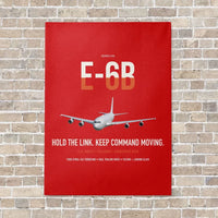 Thumbnail for E-6B Mercury vertical canvas print - no frame - red background
