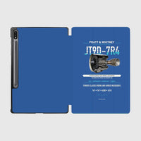 Thumbnail for JT9D-7R4 design on blue samsung tablet tablet case
