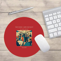 Thumbnail for VINTAGE G4467 - The Wide Cabin Mockup - Designed Mouse Pads design on red round