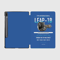 Thumbnail for CFM LEAP-1B design on blue samsung tablet tablet case