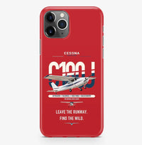 Thumbnail for Cessna 180J Skywagon design on red magsafe iphone case, for iPhone Pro Max