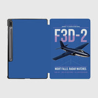 Thumbnail for F3D-2 Skyknight design on blue samsung tablet tablet case