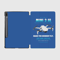 Thumbnail for DJI Mini 2 SE design on blue samsung tablet tablet case