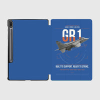 Thumbnail for SEPECAT Jaguar GR1 design on blue samsung tablet tablet case