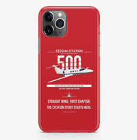 Thumbnail for Cessna Citation 500 - Citation I design on red magsafe iphone case, for iPhone Pro Max