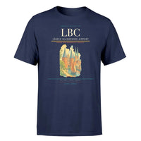 Thumbnail for Lübeck Blankensee Airport (LBC) T-Shirt single-side front print in Navy Blue | lübeck-blankensee-airport-lbc-double-side-t-shirt