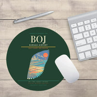 Thumbnail for Burgas Airport BOJ Mouse-Pad Round - Dark Green