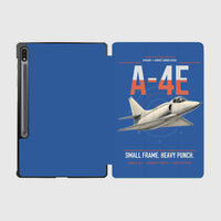 Thumbnail for A-4E Skyhawk design on blue samsung tablet tablet case