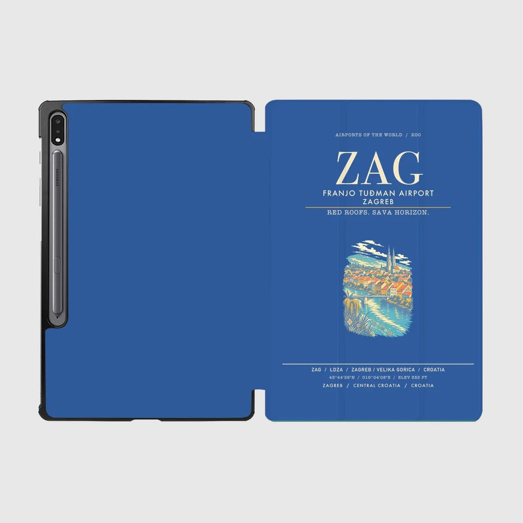 Franjo Tuman Airport Zagreb ZAG - Blue