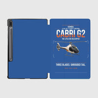 Thumbnail for Guimbal Cabri G2 design on blue samsung tablet tablet case