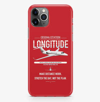 Thumbnail for Cessna Citation Longitude design on red magsafe iphone case, for iPhone Pro Max