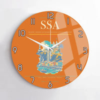 Thumbnail for Salvador - Deputado Luis Eduardo Magalhaes International Airport SSA Wall-Clock No-Frame - Orange