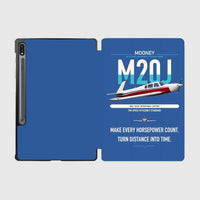 Thumbnail for Mooney M20J 201 design on blue samsung tablet tablet case