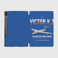 Thumbnail for Handley Page Victor K.2 design on blue samsung tablet tablet case