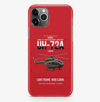 Thumbnail for Airbus UH-72A Lakota design on red magsafe iphone case, for iPhone Pro Max