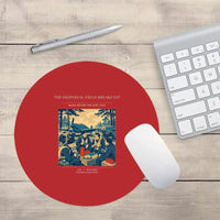 Thumbnail for VINTAGE G4511 - The Dispersal Field Breakfast - Designed Mouse Pads design on red round