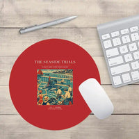 Thumbnail for VINTAGE G4328 - The Seaside Trials - Designed Mouse Pads design on red round