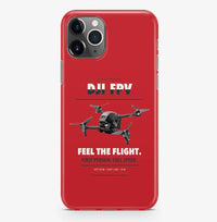 Thumbnail for DJI FPV Case ProMax design on red iphone case promax