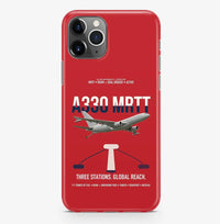 Thumbnail for Airbus A330 MRTT design on red magsafe iphone case, for iPhone Pro Max