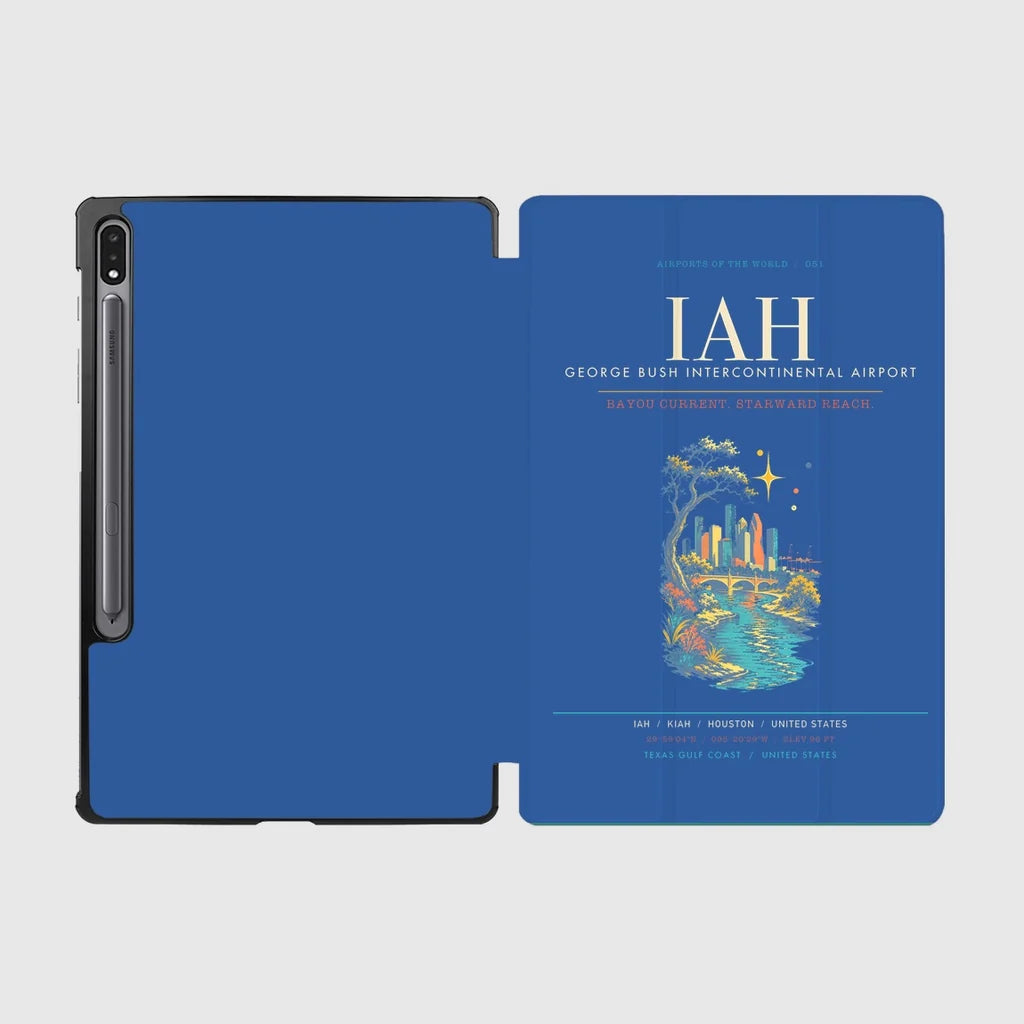 Houston George Bush Intercontinental Airport IAH - Blue