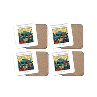 Thumbnail for The Veteran's Last Walkaround - Designed Coasters design on white 4-pieces-set