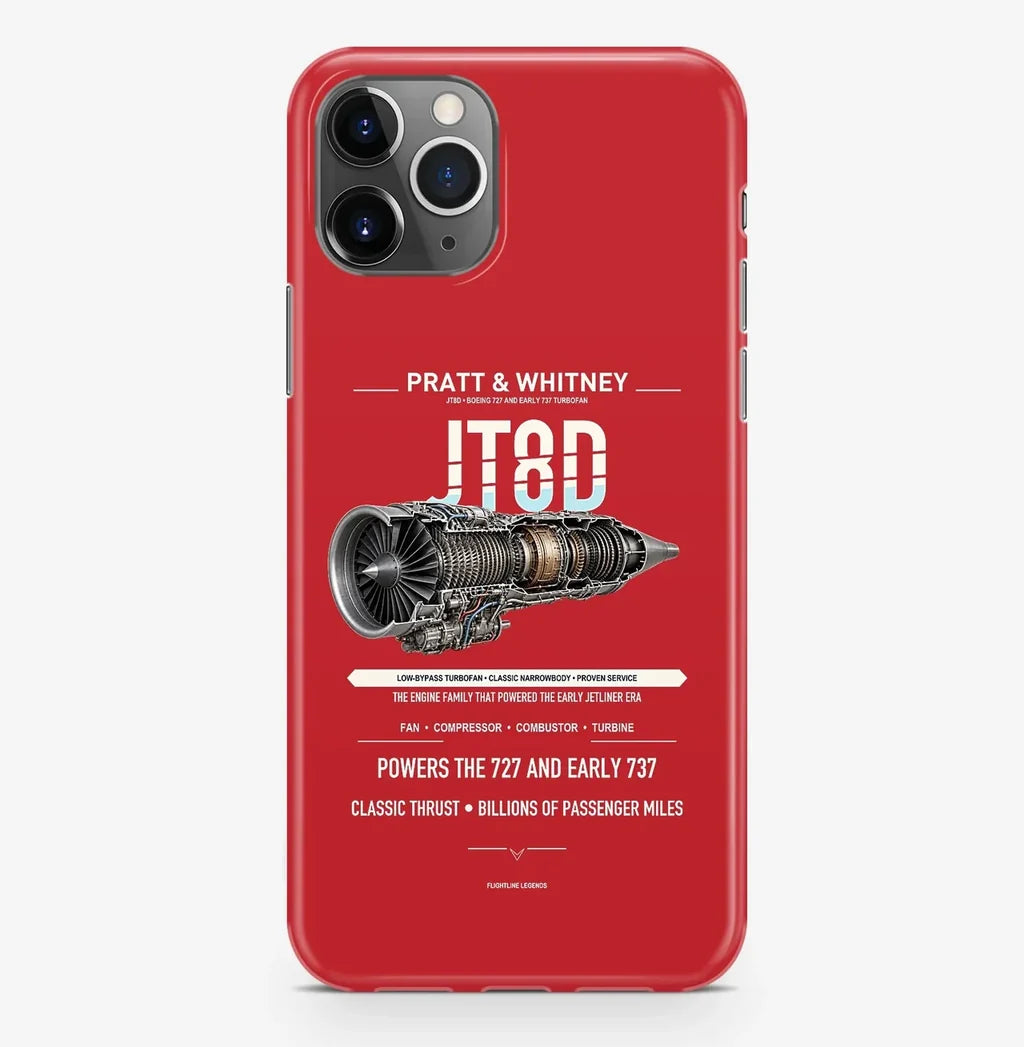 JT8D Case ProMax design on red iphone case promax