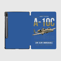 Thumbnail for A-10C Thunderbolt II design on blue samsung tablet tablet case
