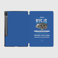 Thumbnail for 915 iS design on blue samsung tablet tablet case