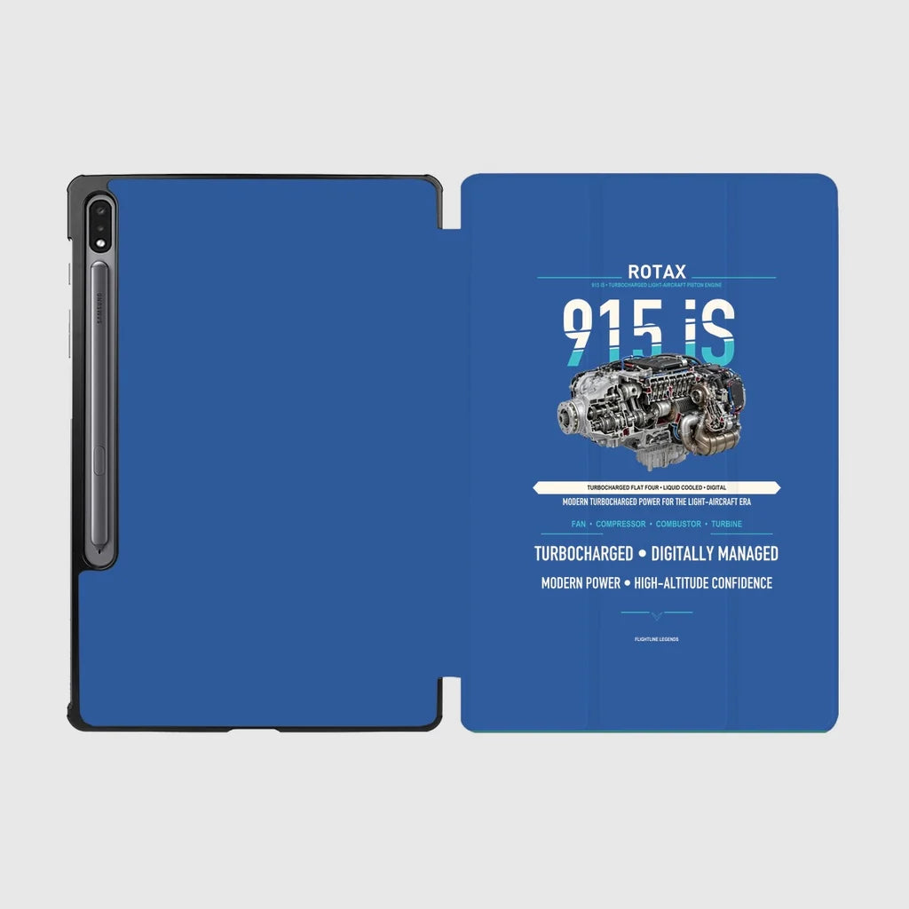 915 iS design on blue samsung tablet tablet case