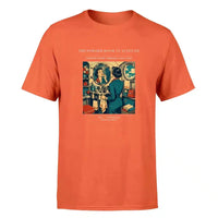 Thumbnail for VINTAGE G4305 - The Powder Room At Altitude - Premium T-Shirt design on orange premium t shirt