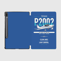 Thumbnail for Tecnam P2002 Sierra MkII design on blue samsung tablet tablet case