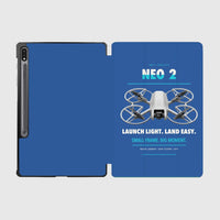 Thumbnail for DJI Neo 2 design on blue samsung tablet tablet case