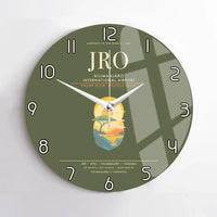 Thumbnail for Kilimanjaro International Airport JRO Wall-Clock No-Frame - Green Army