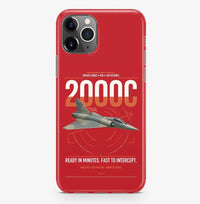 Thumbnail for Dassault Mirage 2000C RDI design on red magsafe iphone case, for iPhone Pro Max