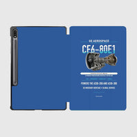 Thumbnail for CF6-80E1 design on blue samsung tablet tablet case