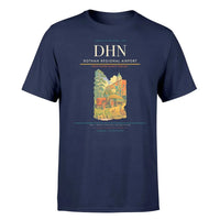 Thumbnail for Dothan Regional Airport (DHN) T-Shirt single-side front print in Navy Blue | dothan-regional-airport-dhn-double-side-t-shirt