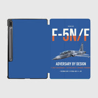 Thumbnail for F-5N F Adversary design on blue samsung tablet tablet case