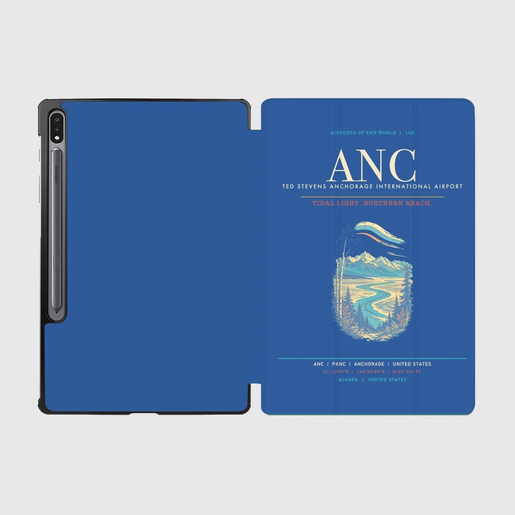 Ted Stevens Anchorage International Airport ANC - Blue