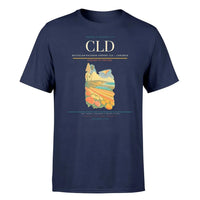 Thumbnail for McClellan-Palomar Airport (CLD) T-Shirt single-side front print in Navy Blue | mcclellan-palomar-airport-cld-double-side-t-shirt