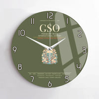 Thumbnail for Piedmont Triad International Airport GSO Wall-Clock No-Frame - Green Army